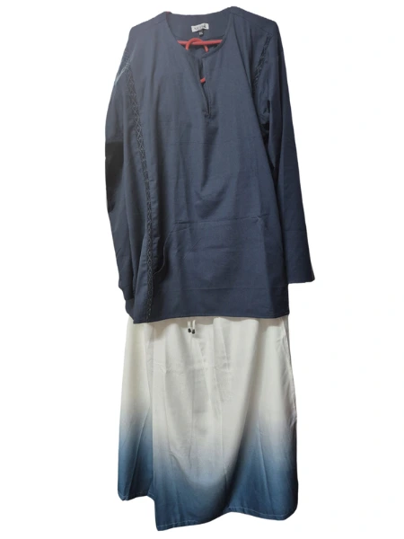 AI fashion preview on mobile model – before applying design enhancements